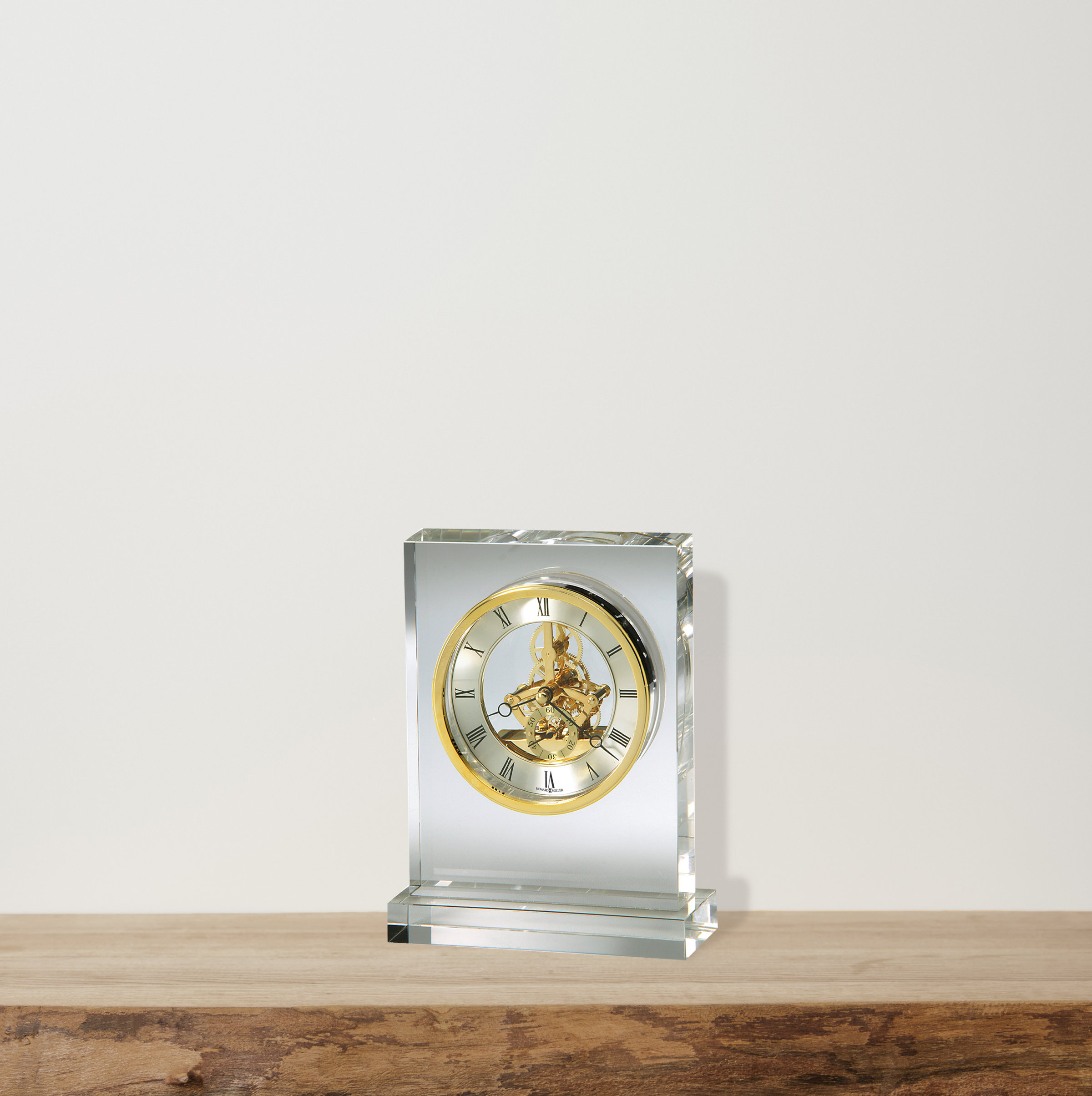 Howard Miller Prestige Crystal Tabletop Clock & Reviews Wayfair