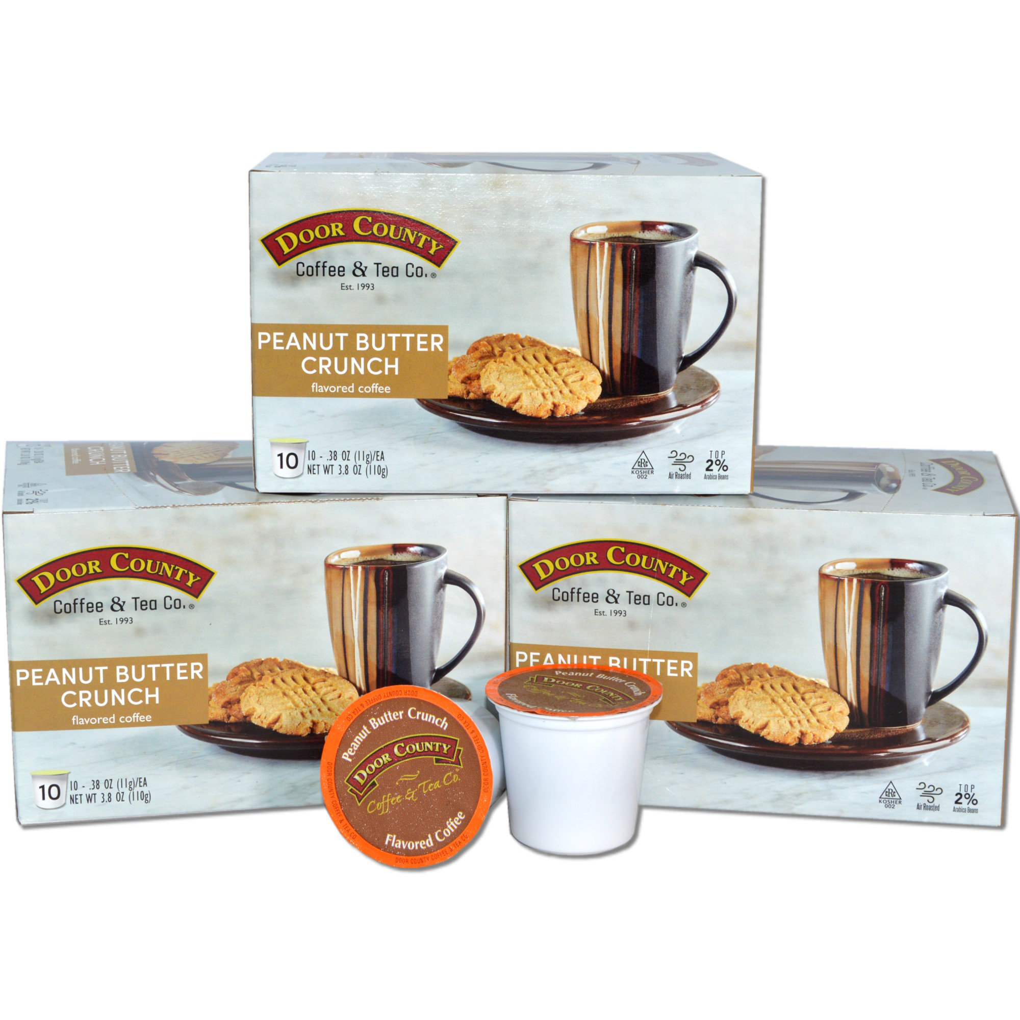 Door County Coffee Peanut Butter Coffee Pods Wayfair