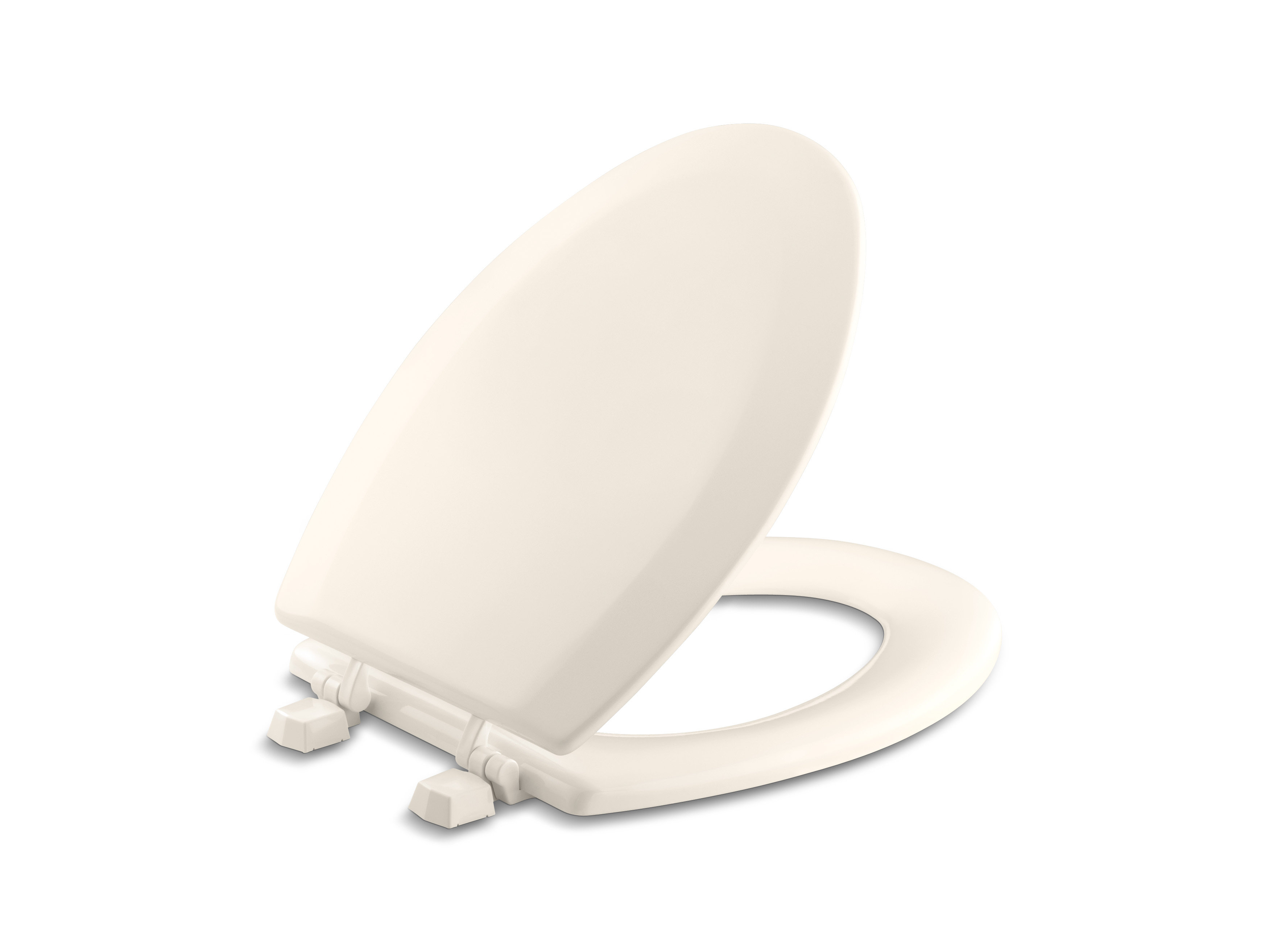 Kohler Triko Elongated ClosedFront Molded Toilet Seat in Innocent