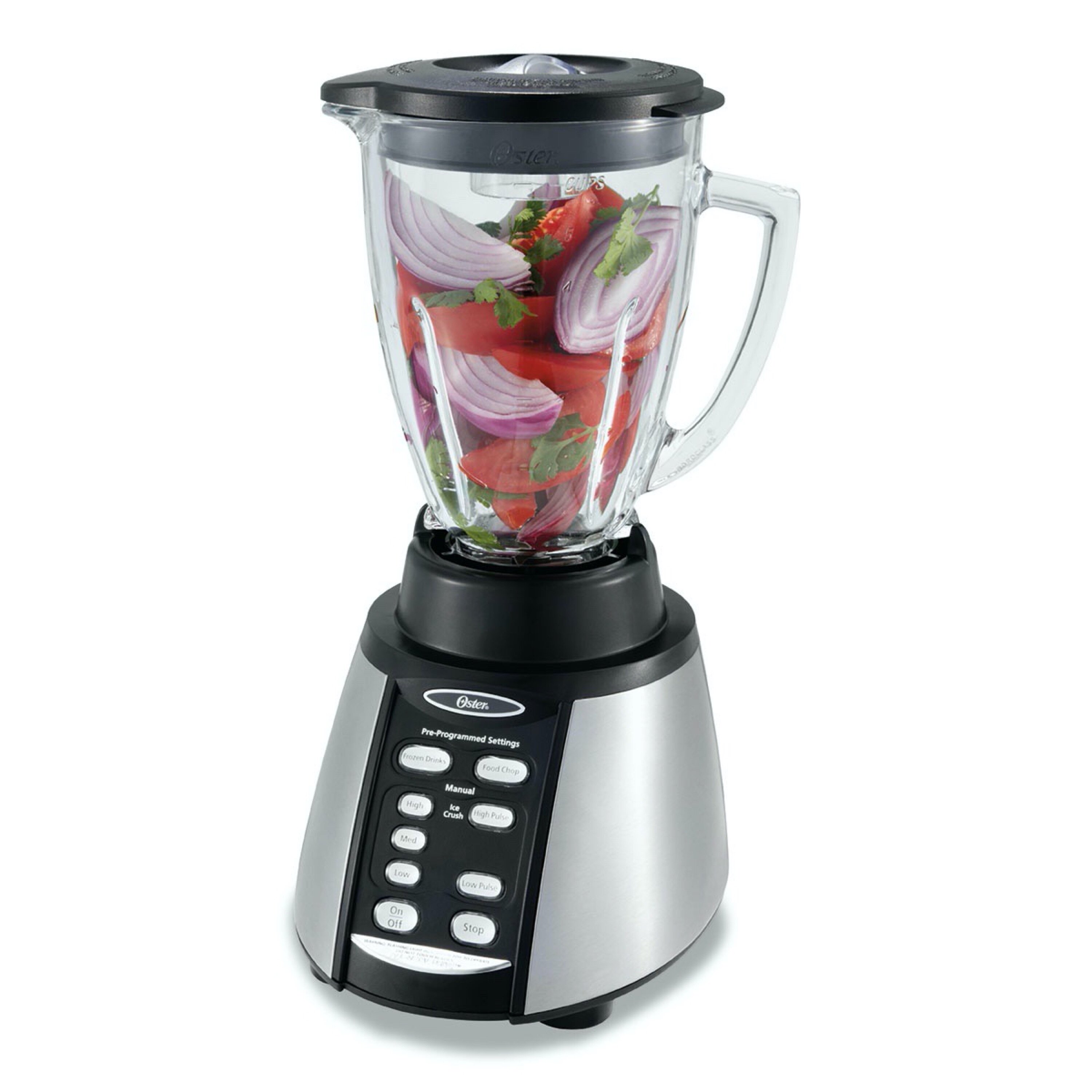 Method Harness factory Oster® Classic Series Blender With Reversing Blade Technology And Glass  Jar, Brushed Nickel & Reviews | Wayfair