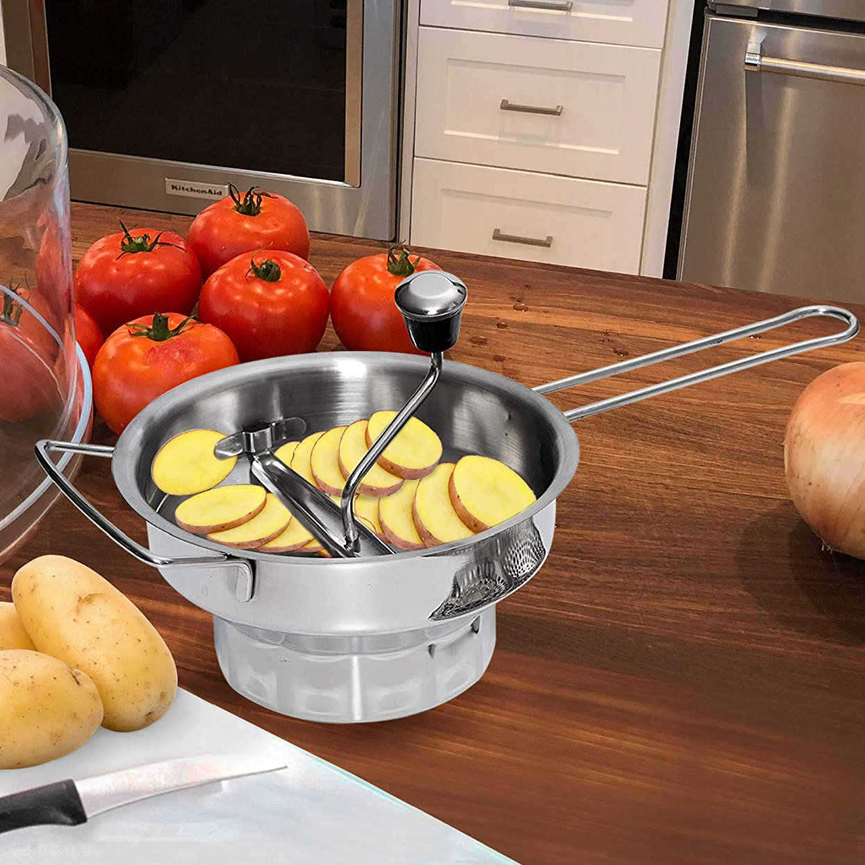 kitchenaid food mill for tomatoes
