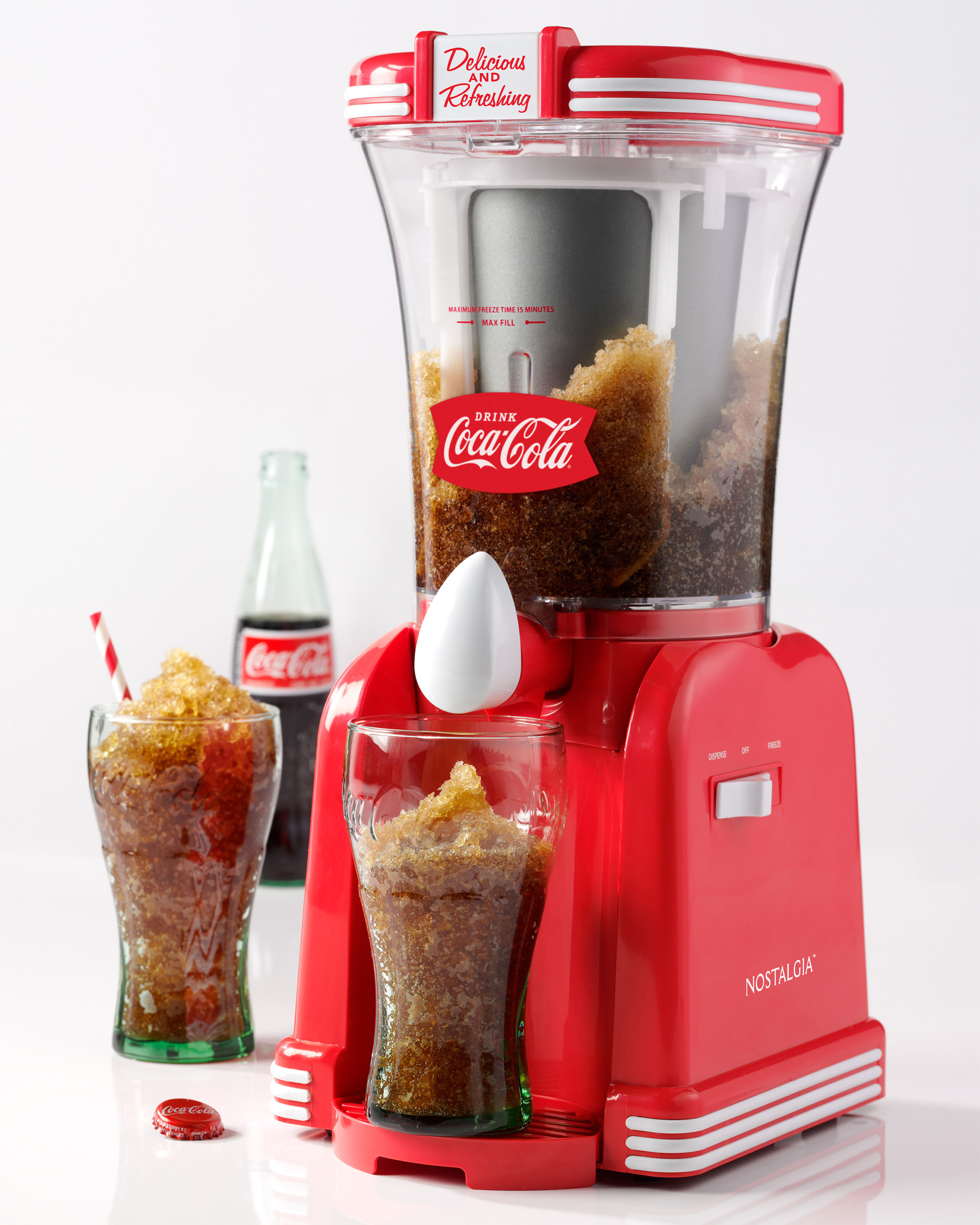 Tienda pirámide Desenmarañar Nostalgia Electrics Nostalgia Coca-Cola 32-Ounce Retro Slush Drink Maker &  Reviews | Wayfair