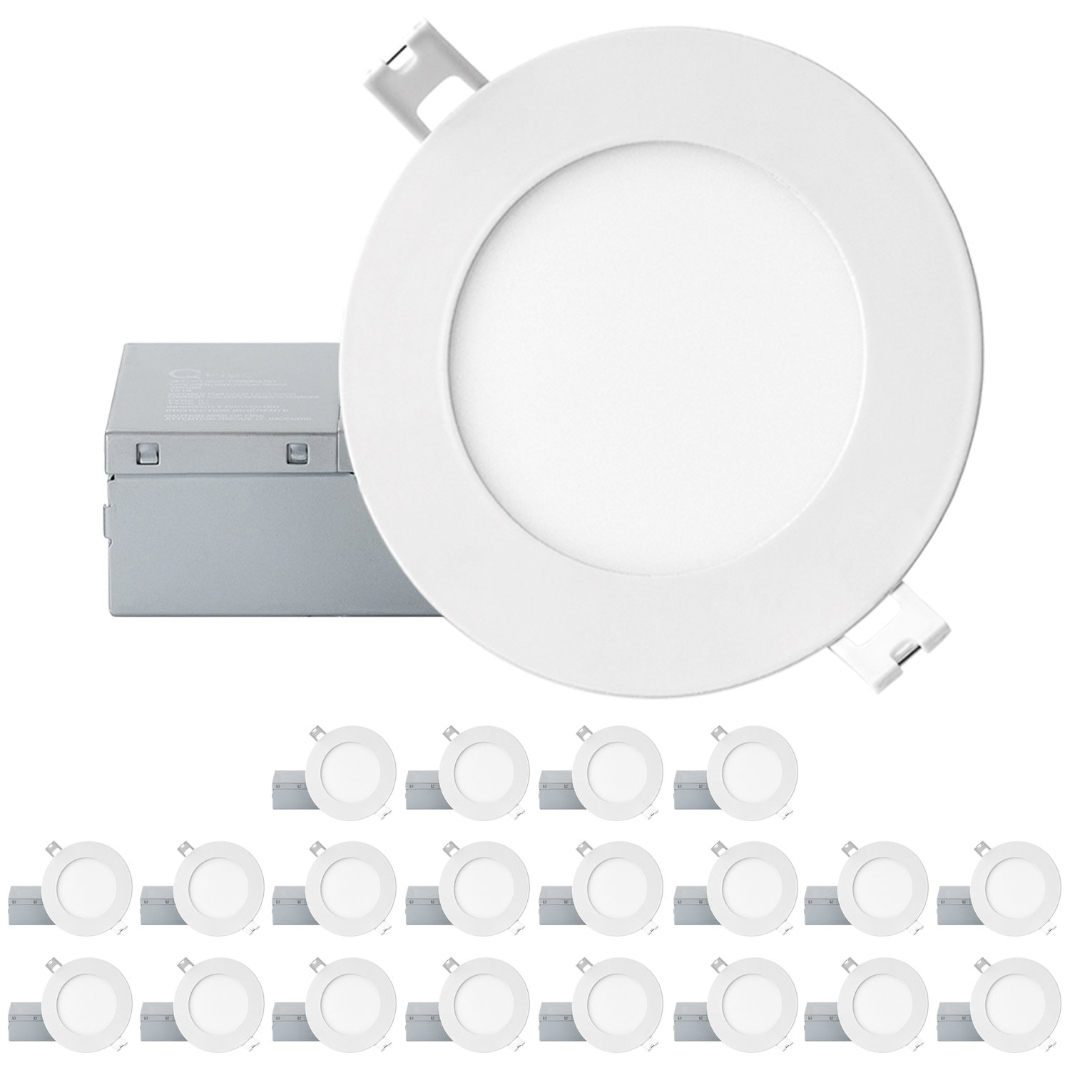 QPLUS 3.1" LED Standard Recessed Lighting Kit Wayfair