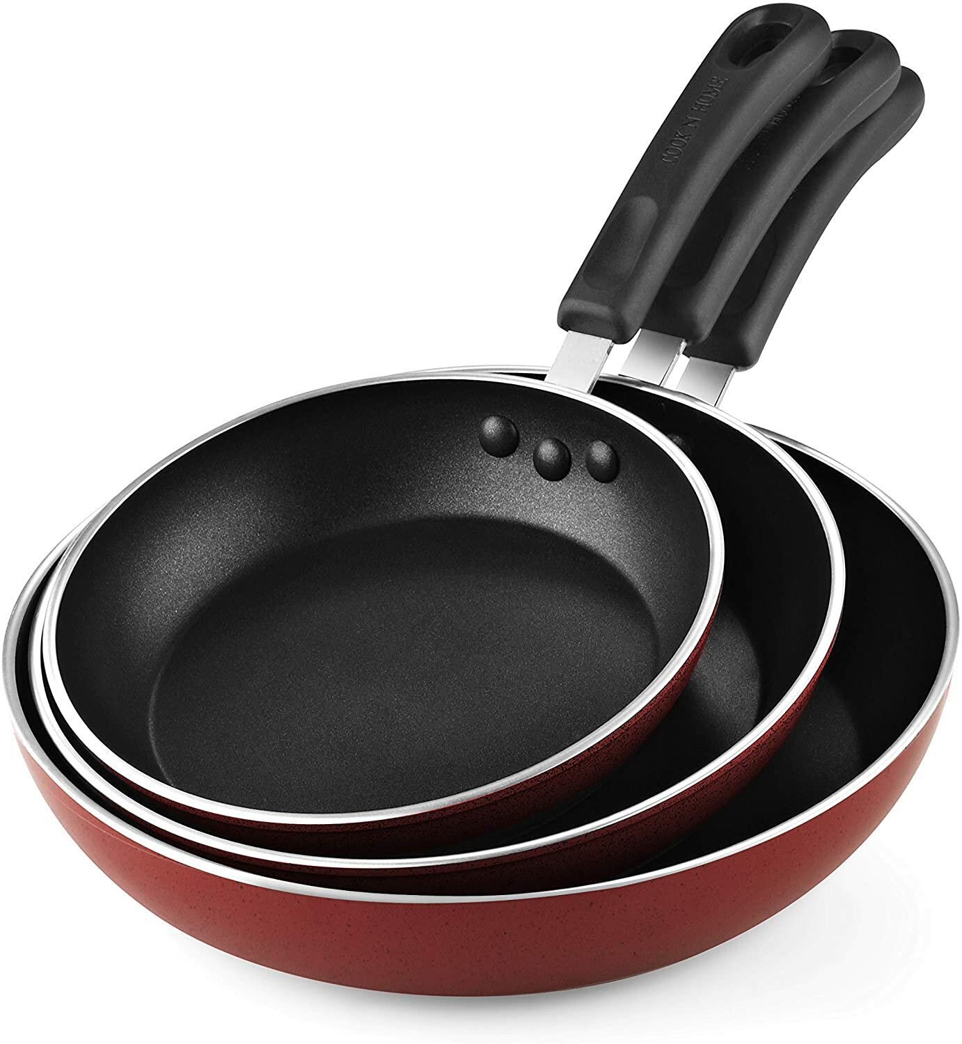 Details about   Carote 8 Inch Nonstick Skillet Frying Pan Egg Skillet Omelet Pan Nonstick Cookw 