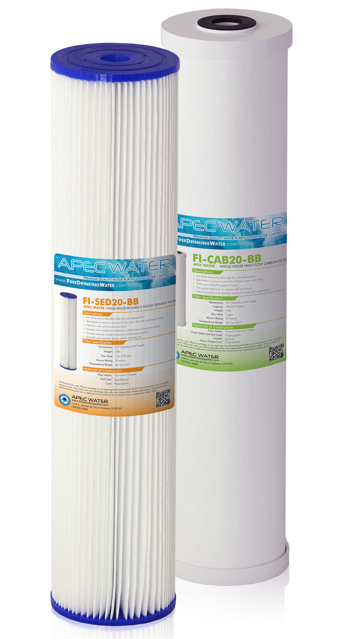 Apec Water 20 In. Whole House Replacement Filter Wayfair Canada