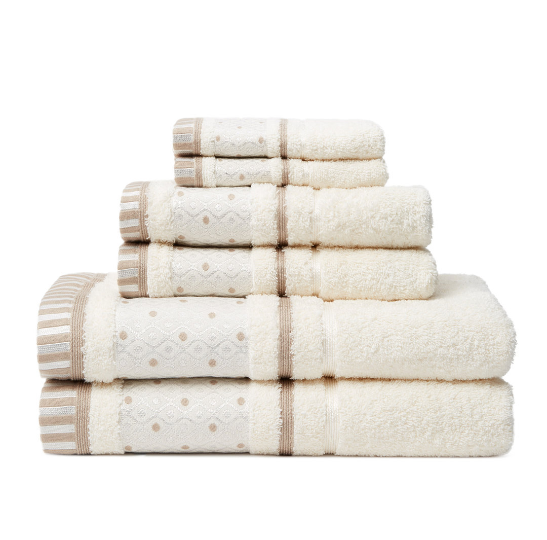Latitude Run® 6 Piece 100 Cotton Towel Set & Reviews Wayfair Canada