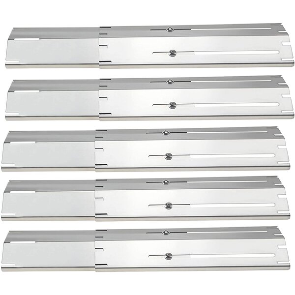 4 Pack Stainless Steel Heat Plate BBQ Gas Grill for Select Models by Brinkmann 