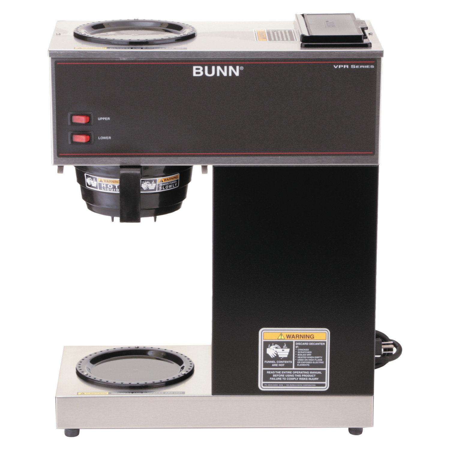 Bunn VPR PourOMatic TwoBurner PourOver Coffee Brewer & Reviews