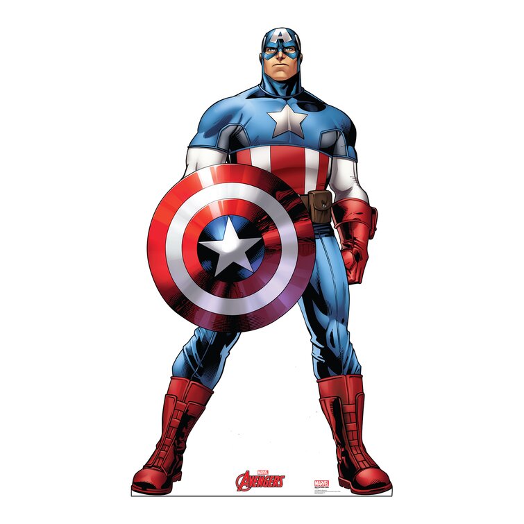 Advanced Graphics Captain America Avengers Animated Standup & Reviews |  Wayfair