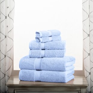 Peri Home Towels Bath Hand Face Geometric Blues Green Grey White 3 Piece Set NEW 
