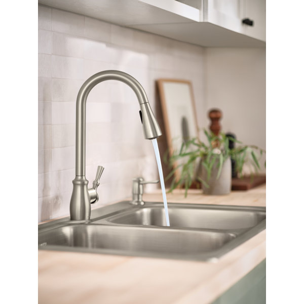 Moen Lainie Dual-Mount 22 x 33-Inch Stainless Steel Sink with ...