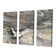 East Urban Home Natural Earth Tone - 3 Piece Wrapped Canvas Painting ...