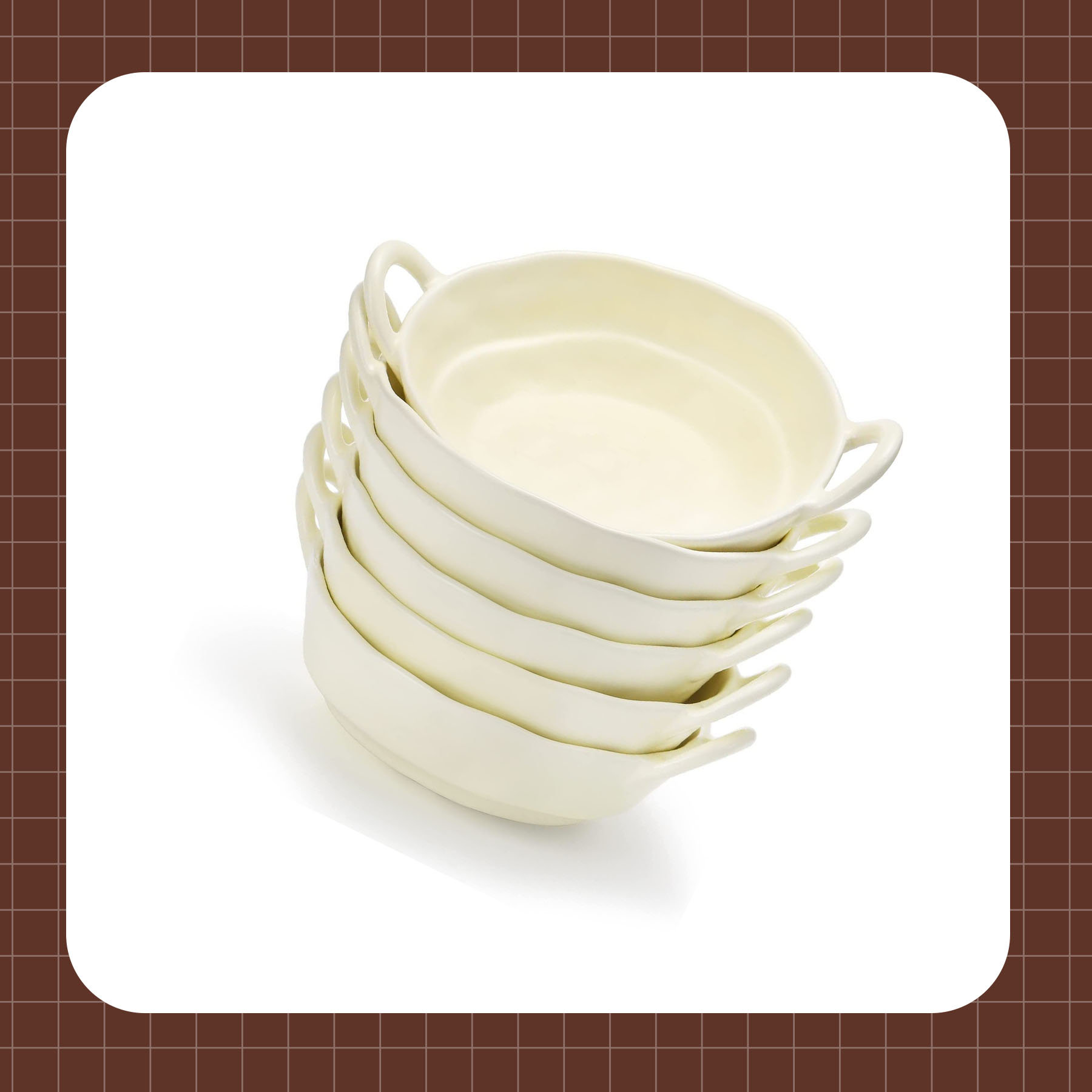 Eternal Night Soup Bowl, 20Oz Ceramic Cereal Bowls With Handles