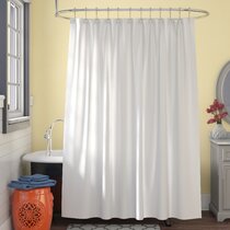 NY Home Small Stall Shower Curtain Liner Fabric Hot 32 X 72 Inch Narrow Size 