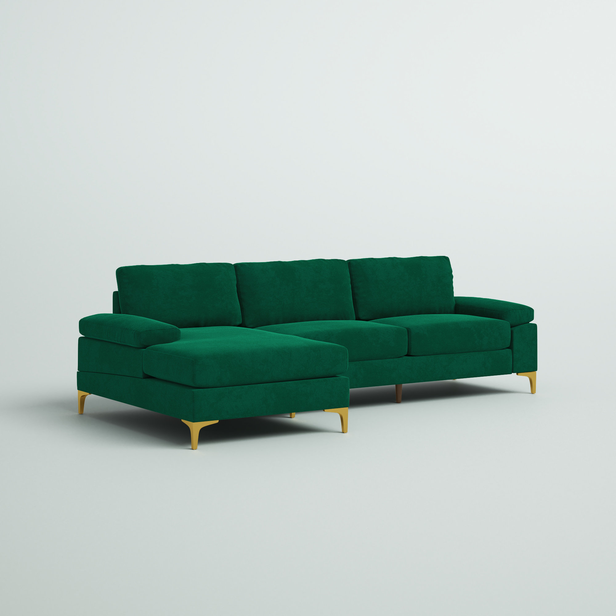 Orlowski 101″ Wide Left Hand Facing Sofa & Chaise