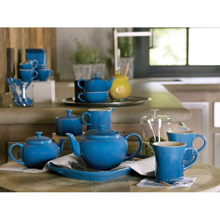 Le Creuset Stoneware Honey Pot with Silicon Honey Dipper