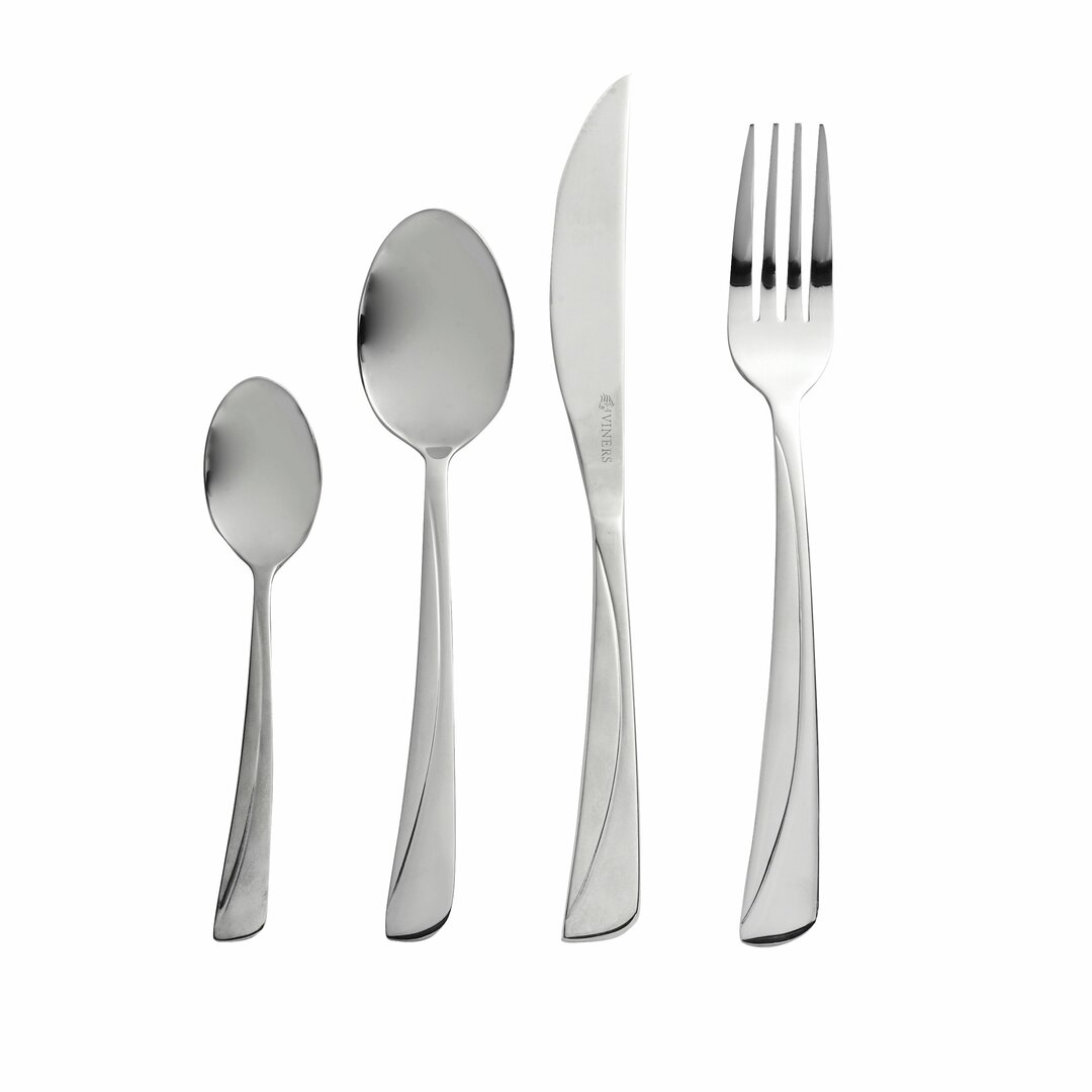 Angel 24 Piece Cutlery Set, Service for 6 gray