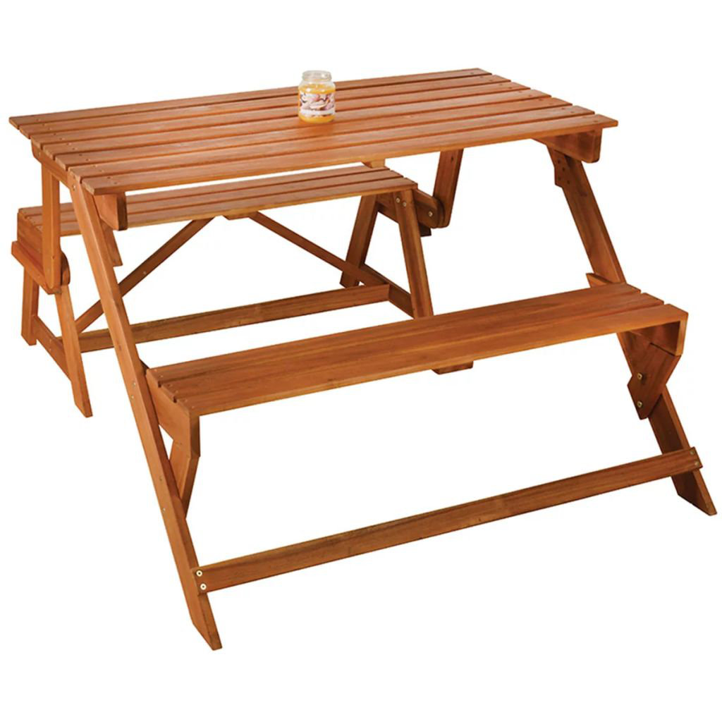 East Urban Home Burrell Folding Wooden Camping Table Wayfair