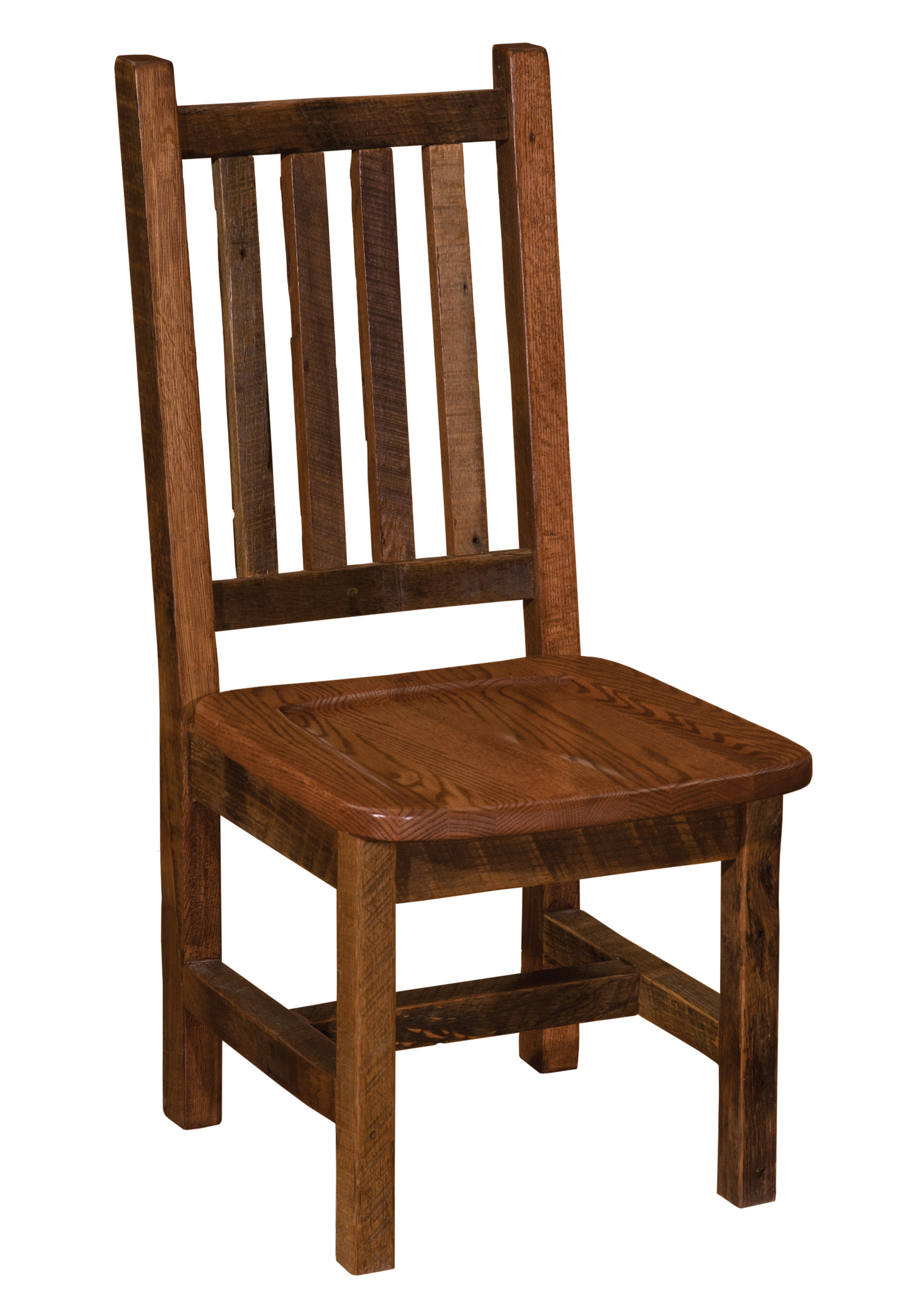 Fireside Lodge Prairie Solid Wood Slat Back Side Chair | Wayfair