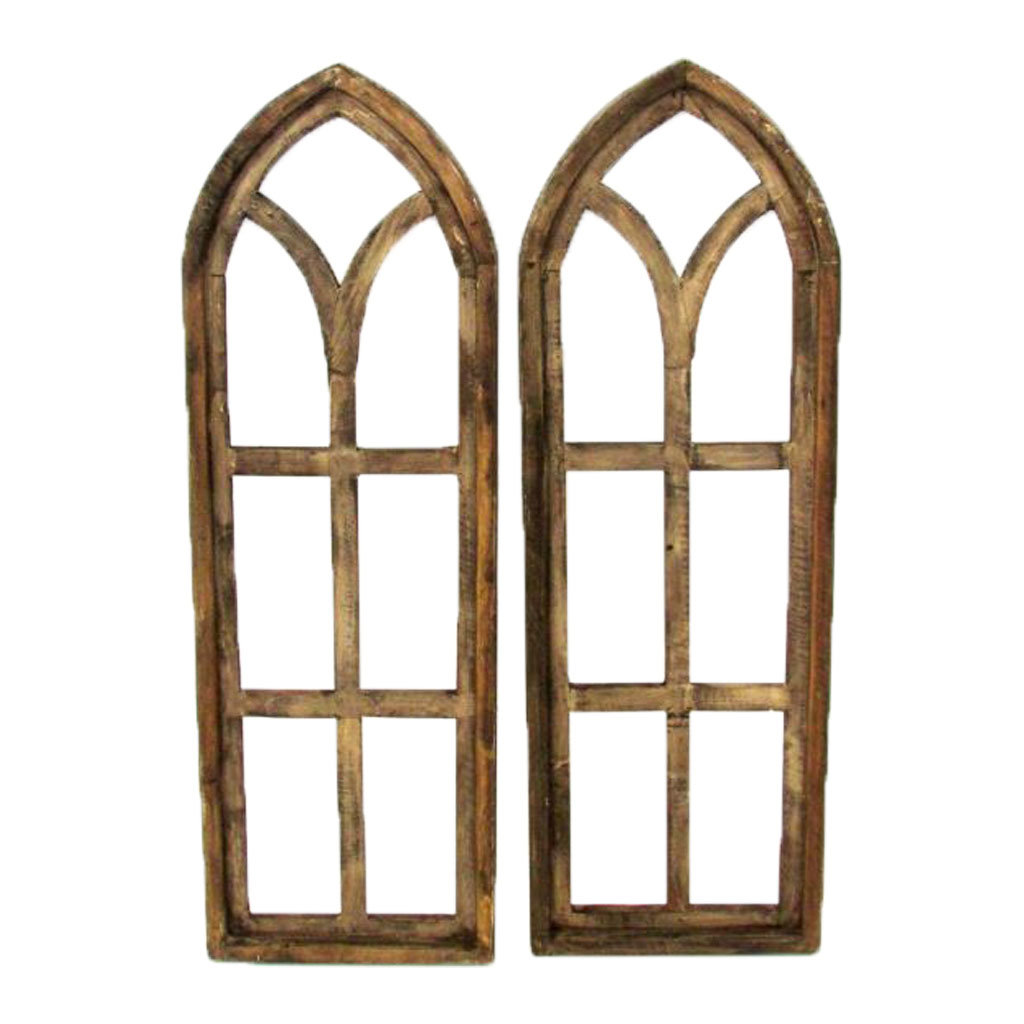 Ophelia & Co. 2 Piece Wooden Arch Wall Decor Set & Reviews Wayfair