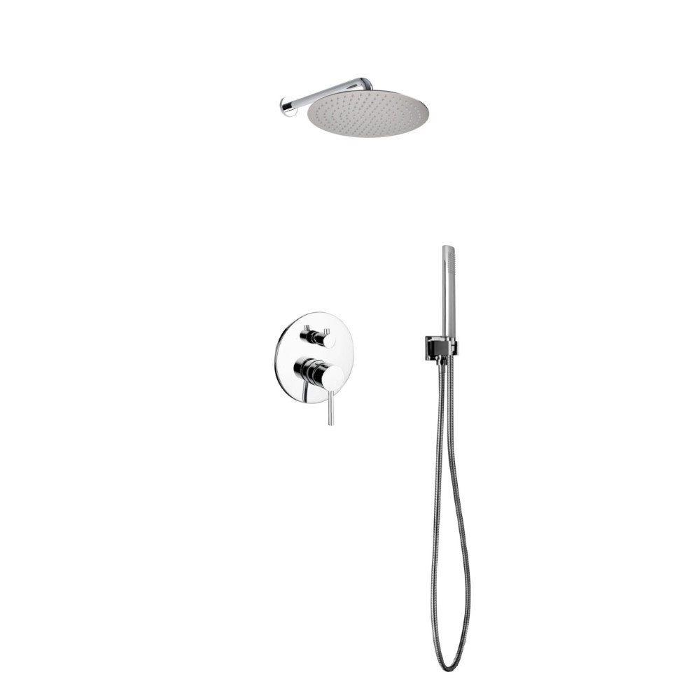Rebrilliant Bustillos Volume Control Complete Shower System with Rough