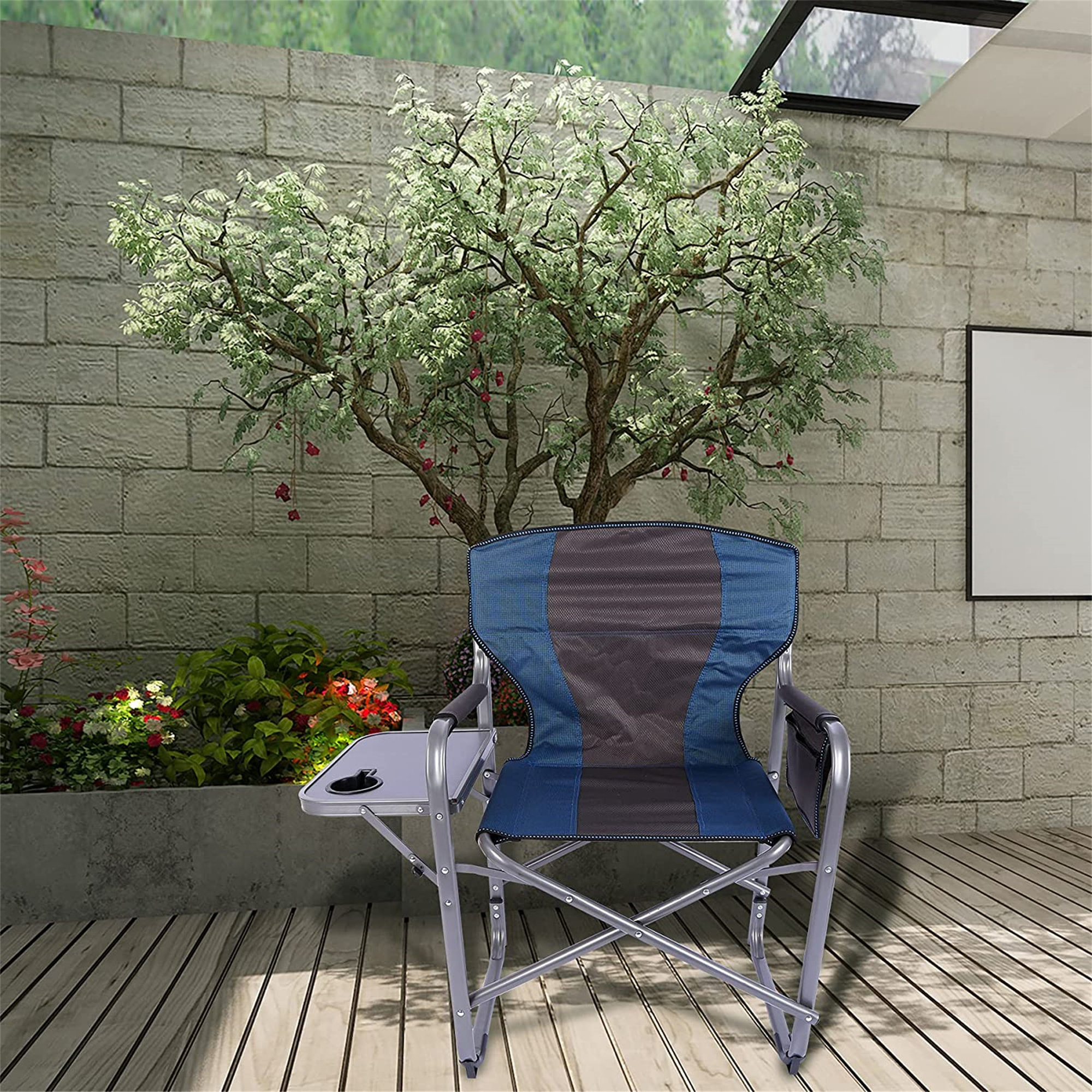 Arlmont & Co. Falwell Reclining Director Chair Wayfair