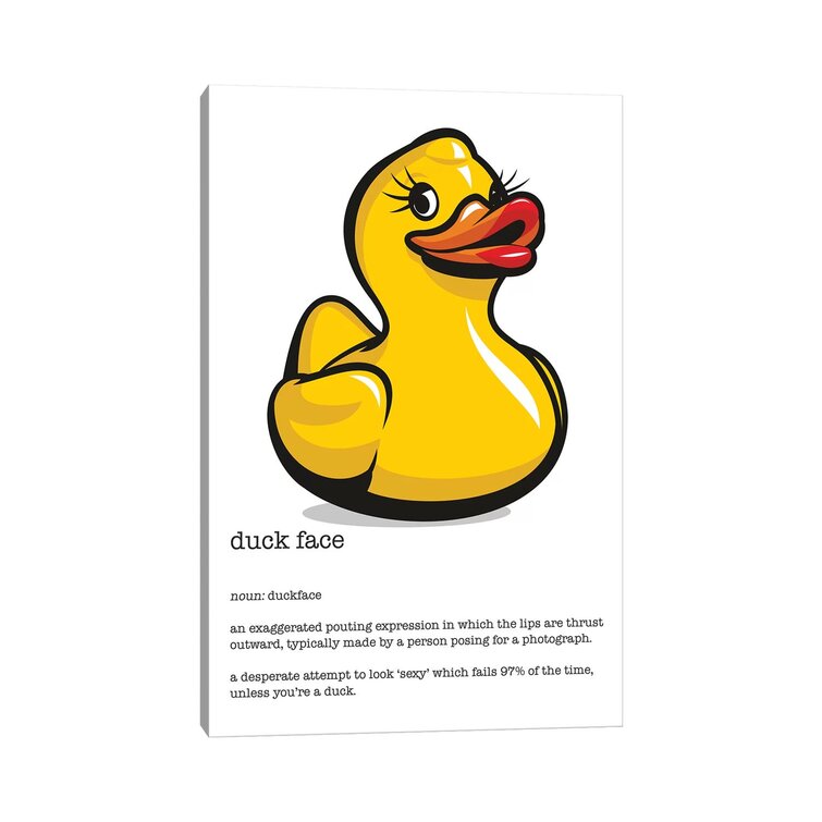 Bless international Duckface Definition by James Lee - Wrapped Canvas  Textual Art | Wayfair