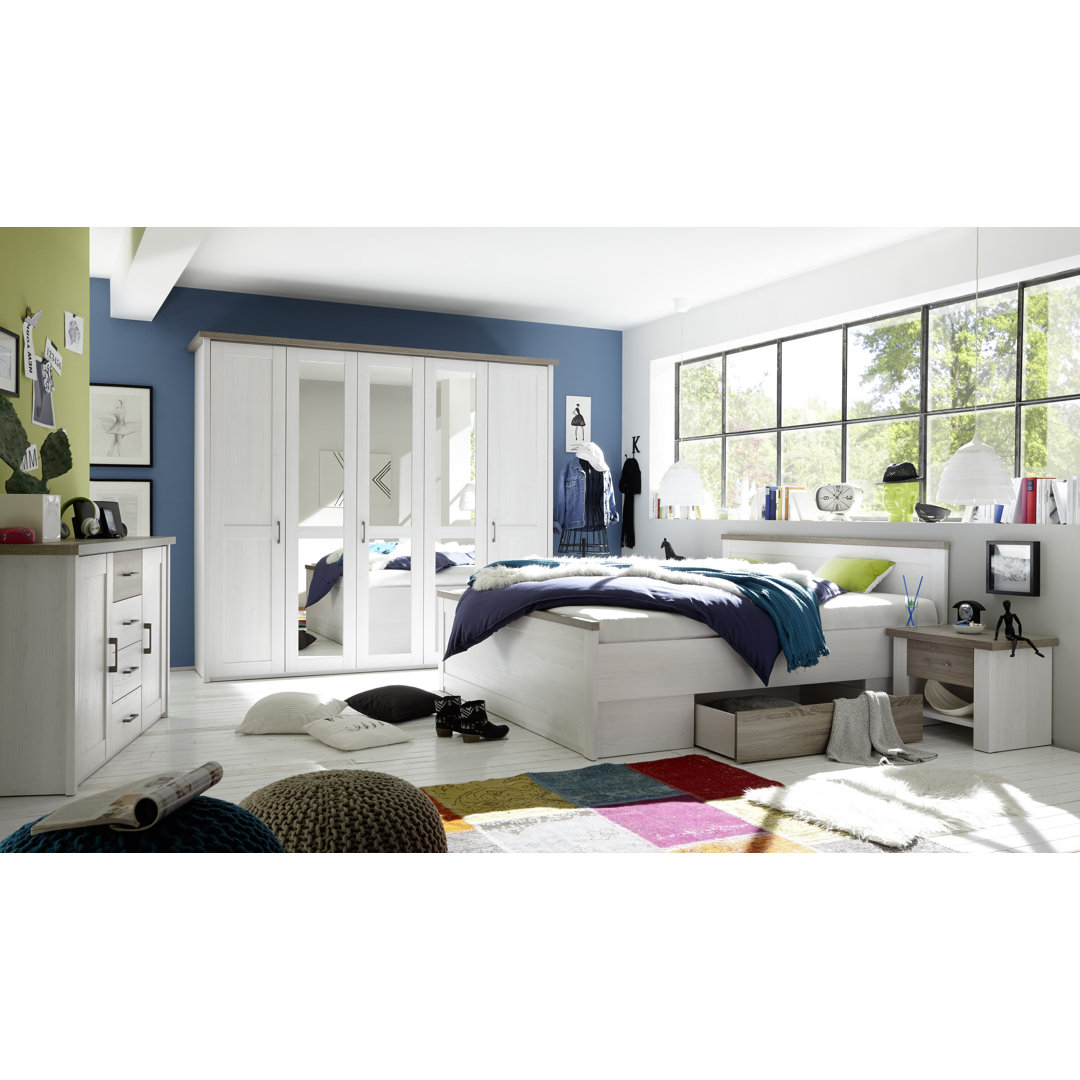 Haus am Meer 3-tlg. Schlafzimmer-Set Yalaha, 180 x 200 cm 