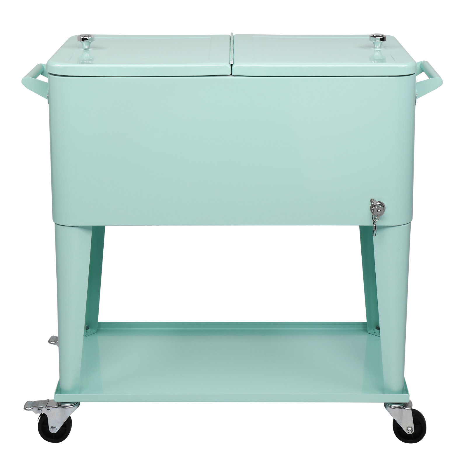 Winado 80 Qt. Outdoor Rolling Cooler Cart & Reviews Wayfair