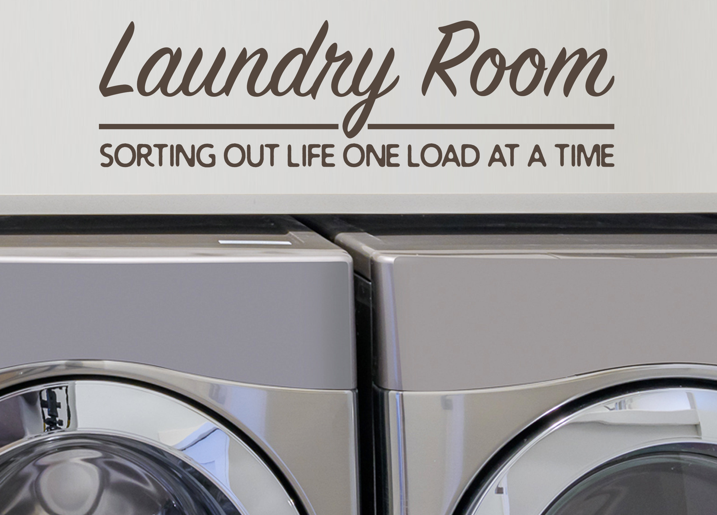 Trinx Laundry Decals Wall Decal Wayfair