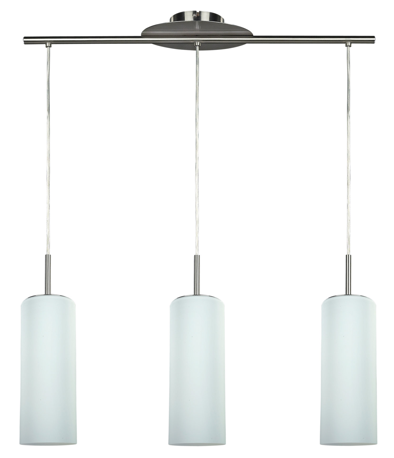 Orren Ellis Tichenor 3 Light Kitchen Island Cylinder Pendant