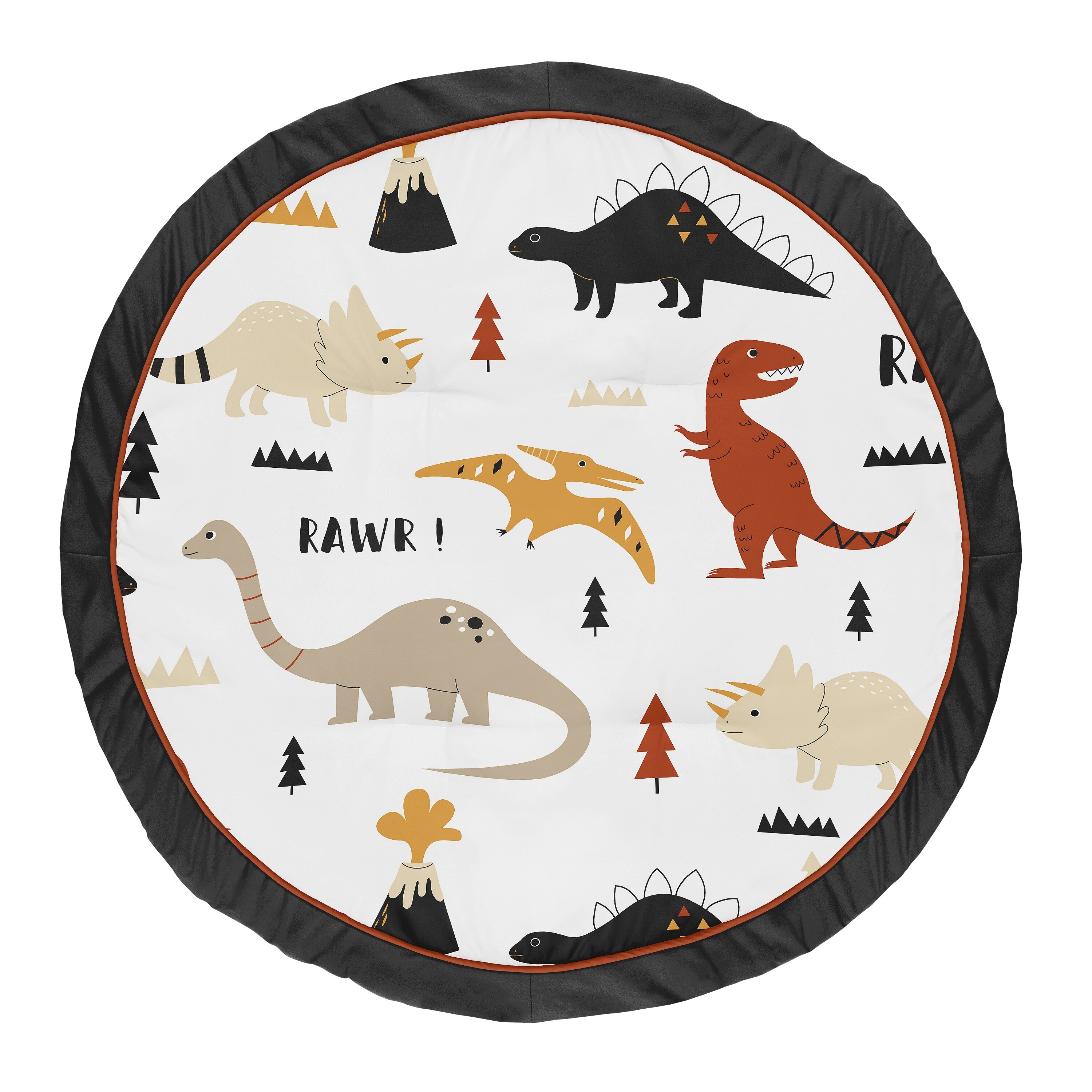 Sweet Jojo Designs Mod Dinosaur Interlocking Polyester Playmat | Wayfair