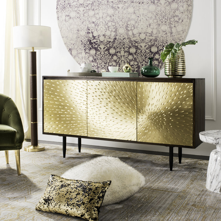 How To Decorate A Buffet Wayfair Sale Everly Quinn Hammer 69'' Wide Mango Buffet Table & Reviews | Wayfair