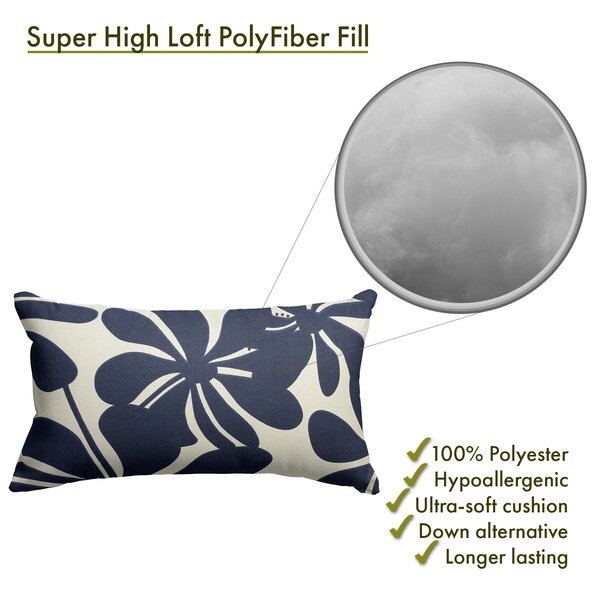 Rosecliff Heights Jerilyn Floral Indoor/Outdoor Throw Pillow & Reviews ...