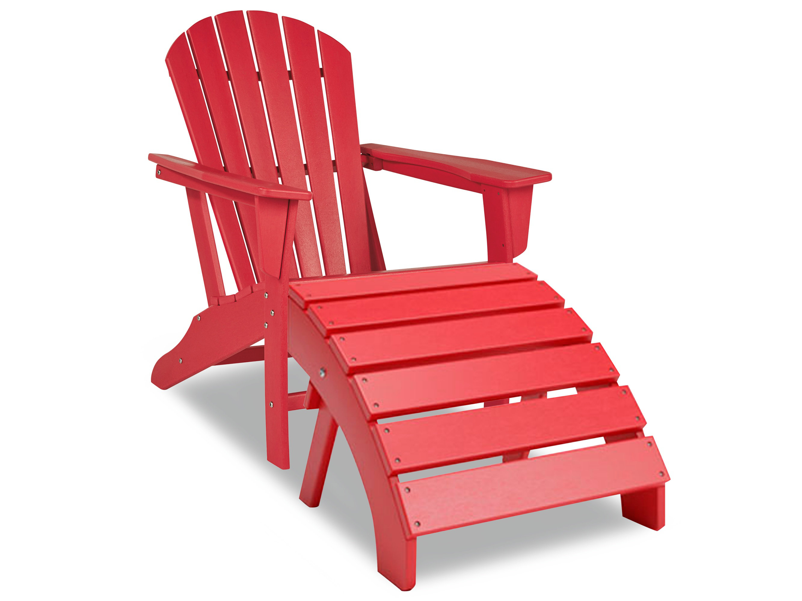 Signature Design by Ashley Adirondack Chair with Ottoman Wayfair