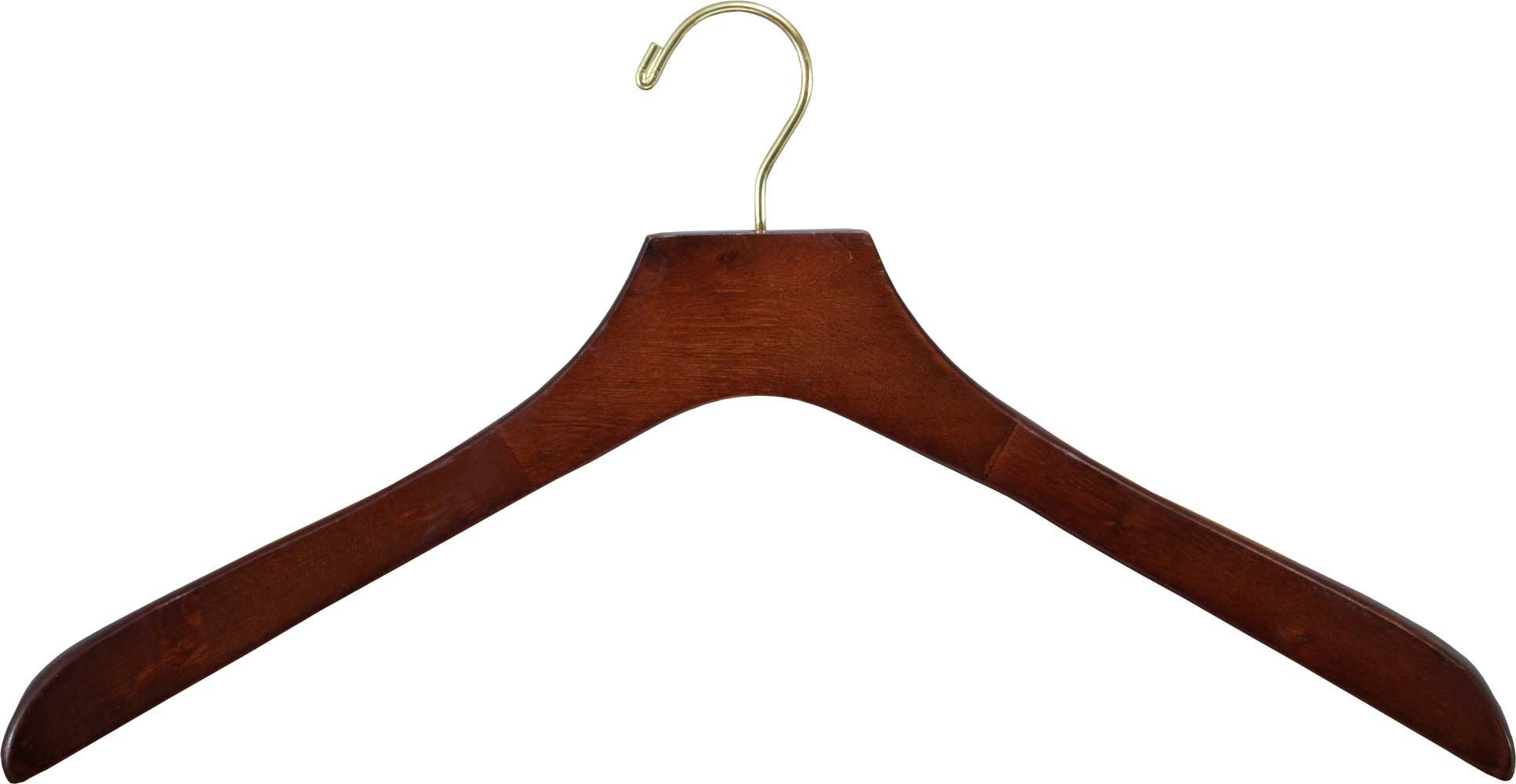 Rebrilliant Wood Coat Hanger Wayfair
