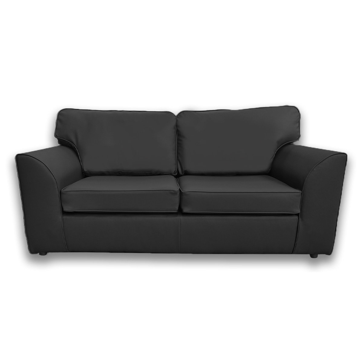 17 Stories Jeovoni 3 Seater Vegan Leather Sofa Wayfair.co.uk