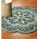Cementon Handmade Wool Blue/Green Rug