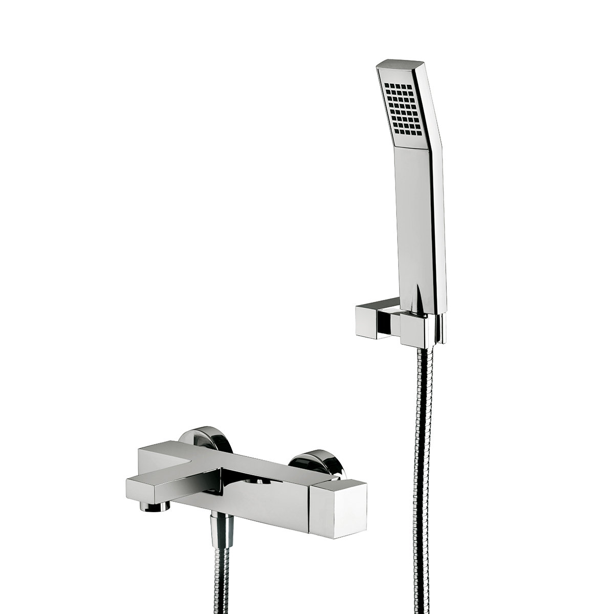 WS Bath Collections Elle Diverter Shower Mixer/Hand Shower with Lever