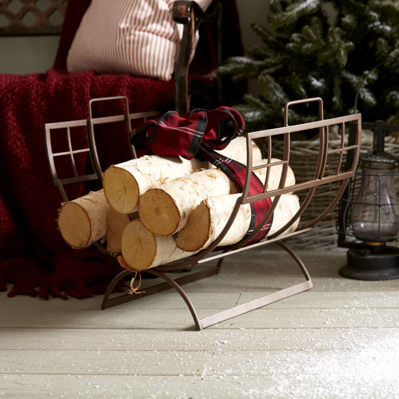 Union Rustic Vierra Log Rack & Reviews | Wayfair