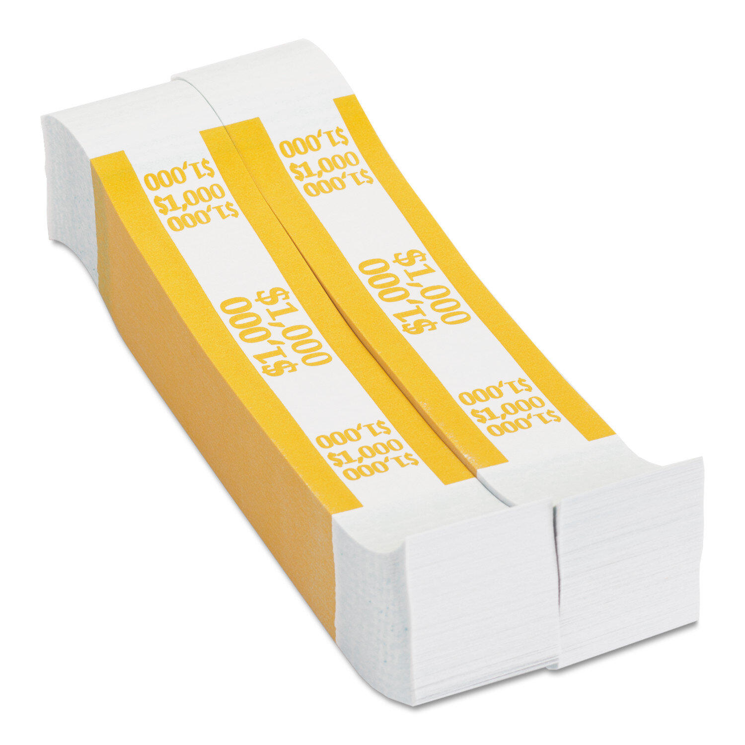 MMF INDUSTRIES Self-Adhesive Currency Straps, $1,000 In $10 Bills, 1000  Bands/Box | Wayfair