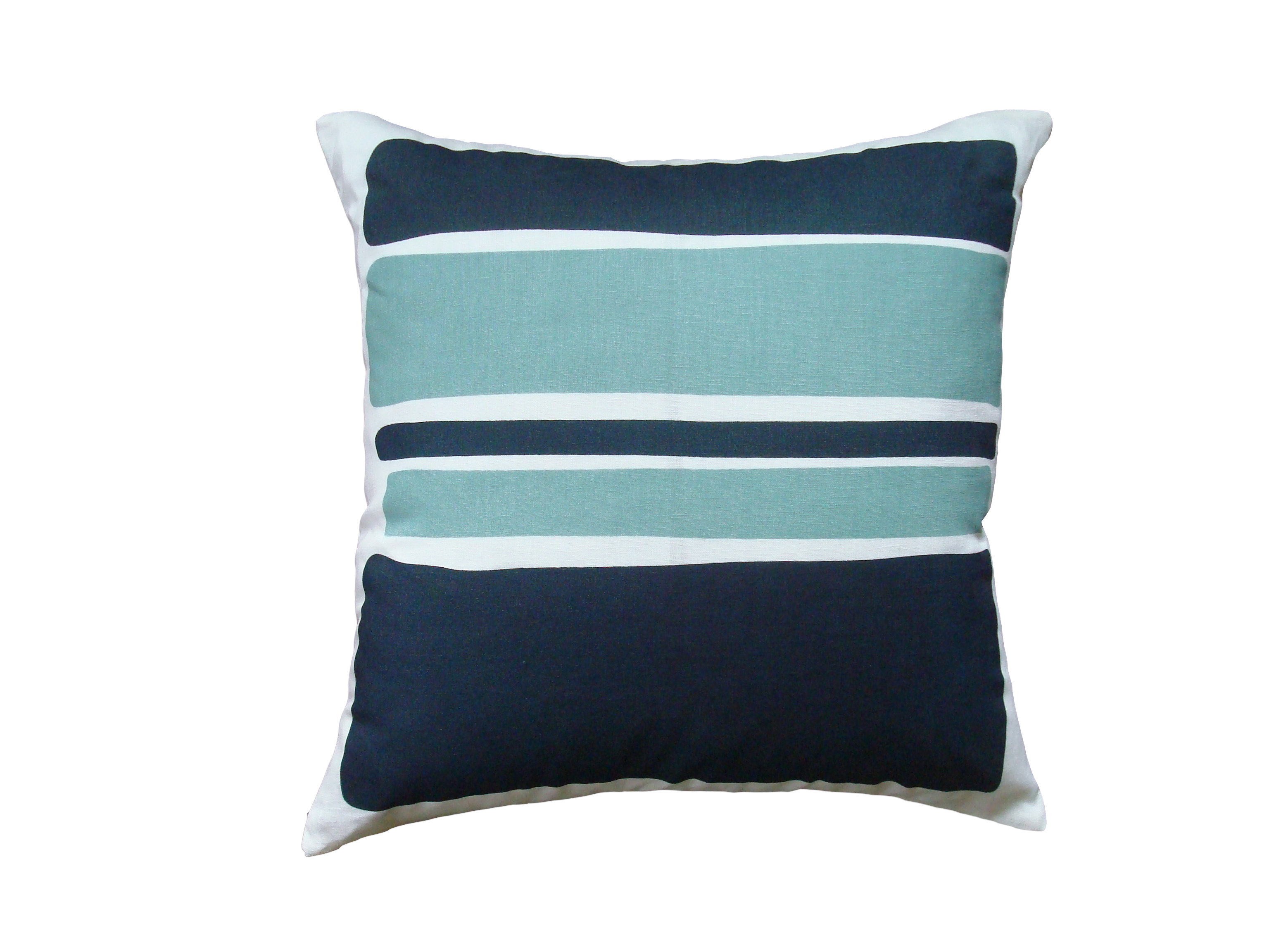 Balanced Design Block Square Linen Pillow Cover & Insert Wayfair
