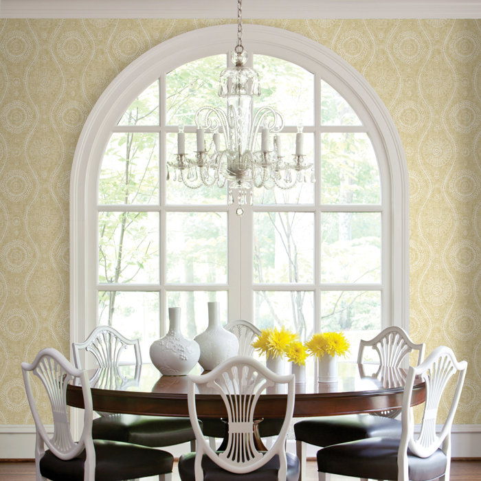 Sarah Richardson Design Geometric Wallpaper | Wayfair