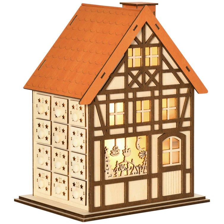 The Holiday Aisle® Christmas Advent Calendar House | Wayfair