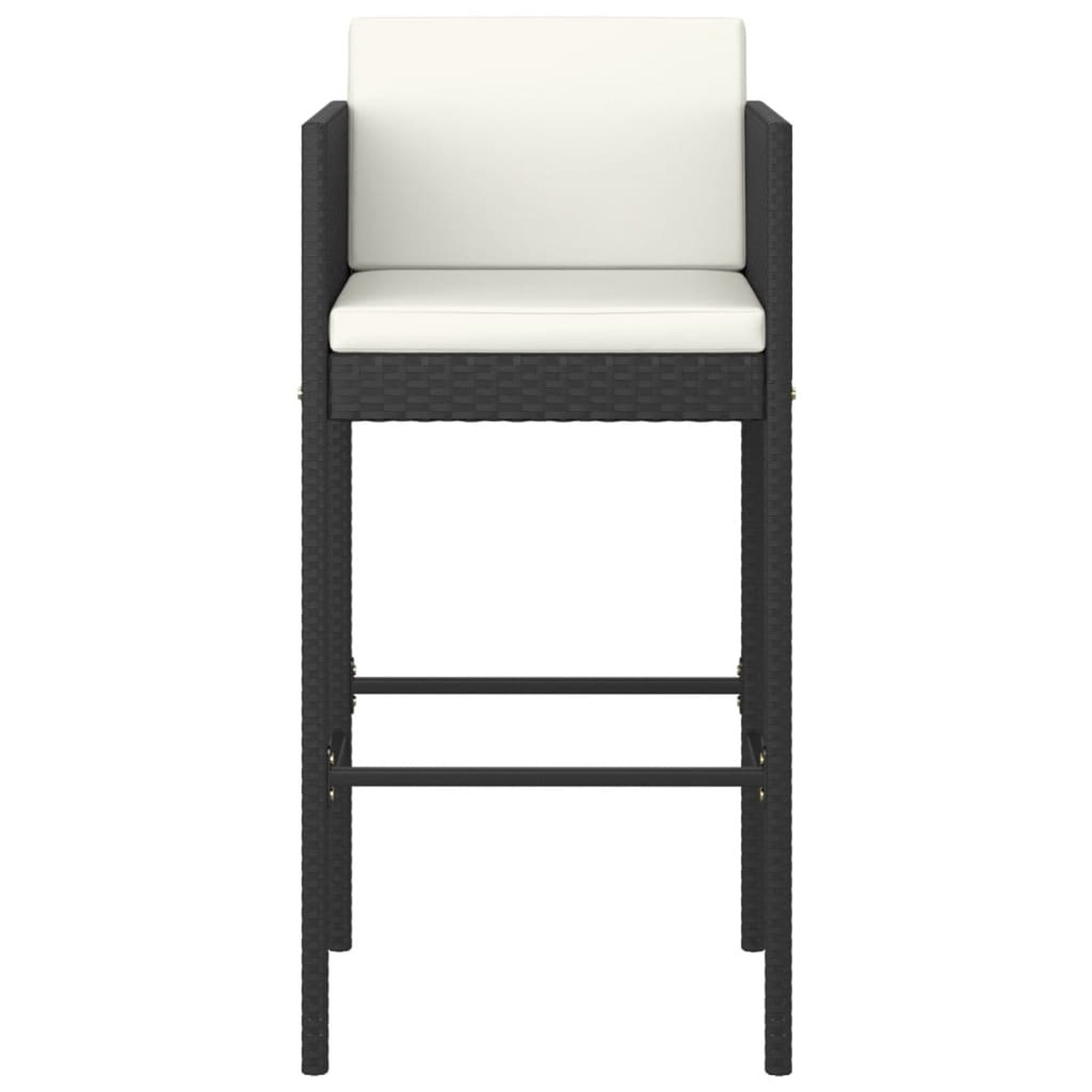 Latitude Run® 29.9" Patio Bar Stool with Cushion Wayfair