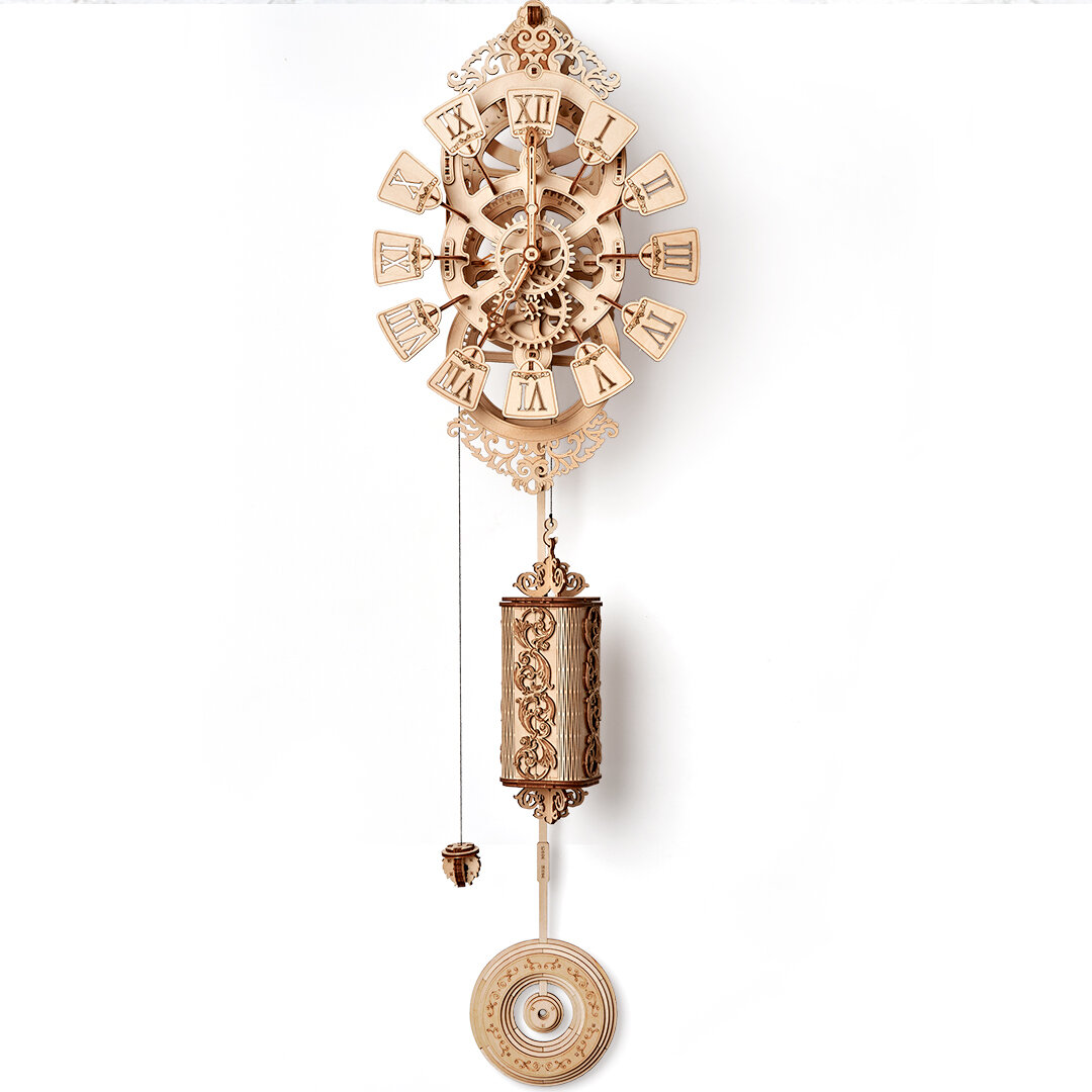 Wood Trick Pendulum Clock Wayfair