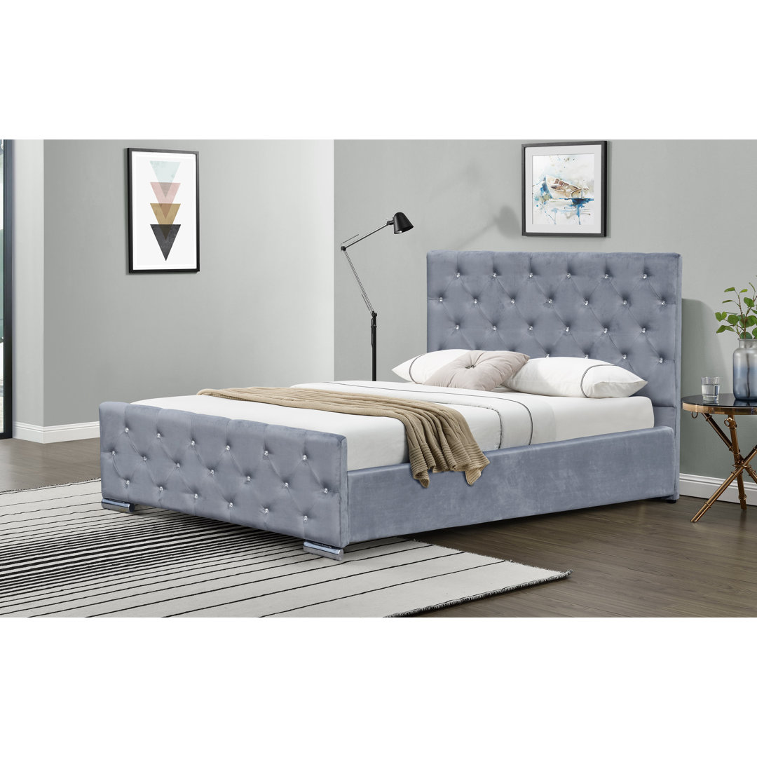 Rosdorf Park Polsterbett Luther Größe: 135 x 190 cm