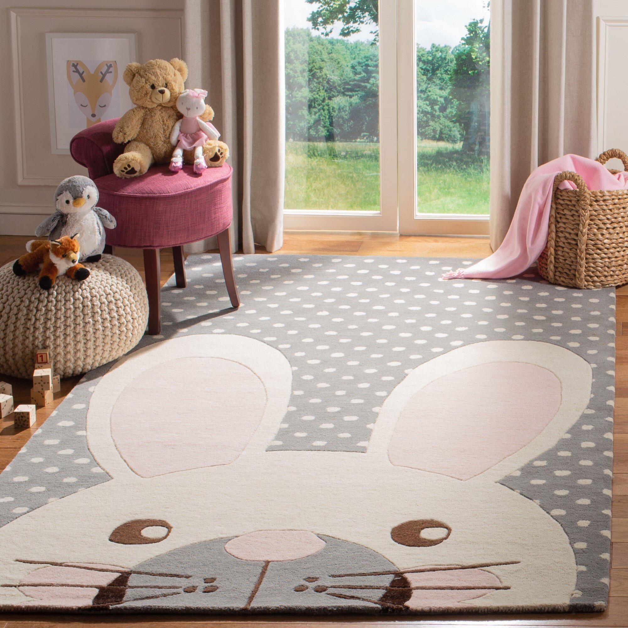 Shop Wayfair for the best rabbit rug