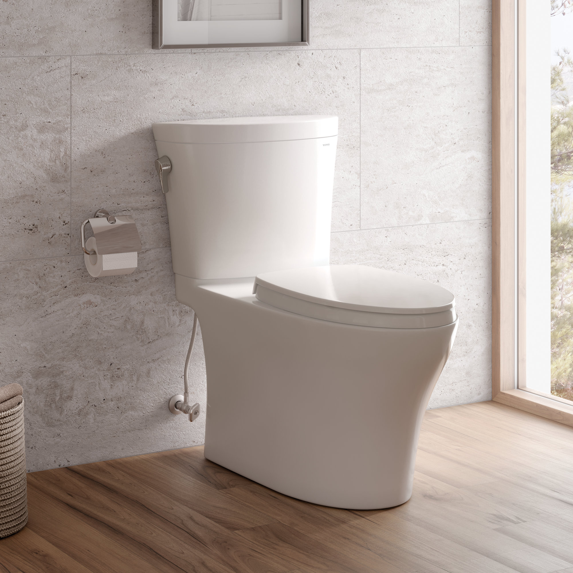 Dual Flush Elongated Toilet