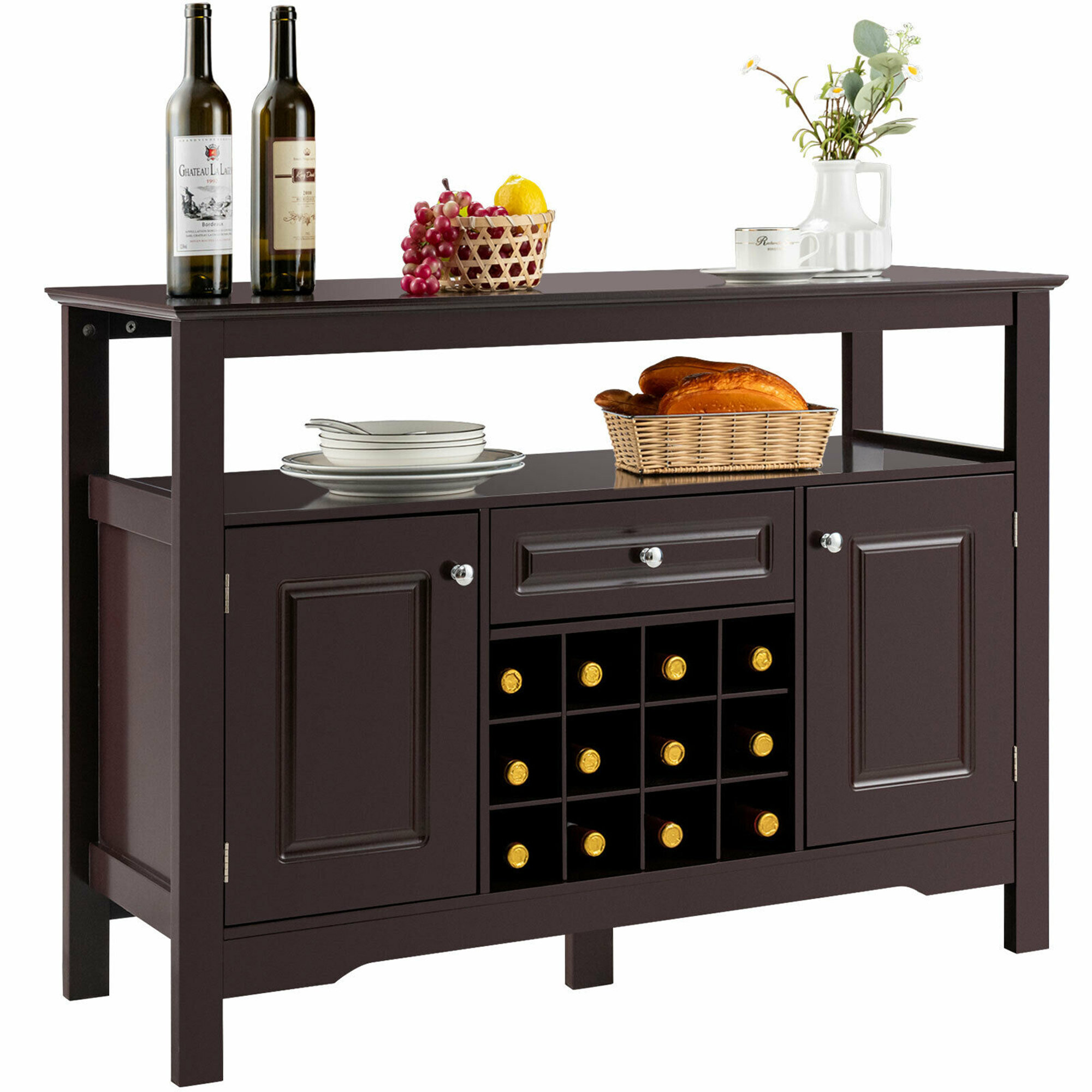 Lark Manor Strongsville 46'' Wide 1 Drawer Buffet Table & Reviews Wayfair